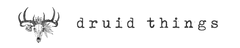 druid things rectangular logo
